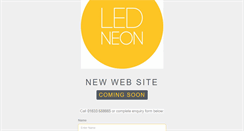 Desktop Screenshot of ledneon.co.uk